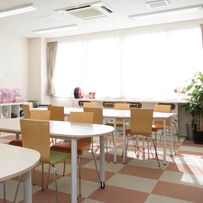 職員室内の学習スペース