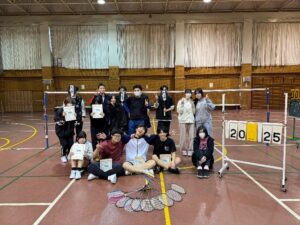 2025年度　名古屋分室　バドミントン大会